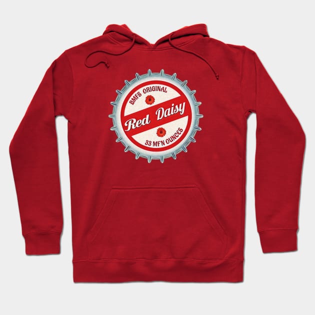 Red Daisy Billy Strings Hoodie by Trigger413